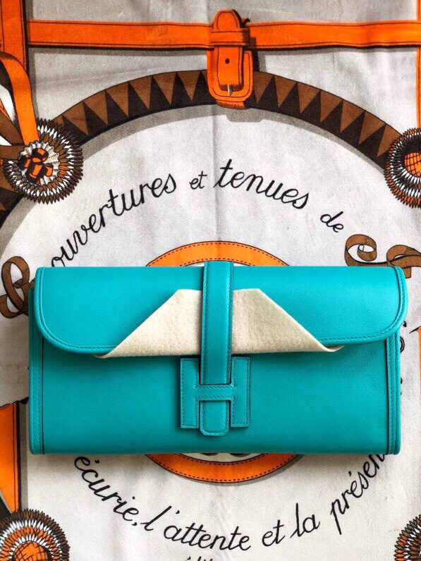 에르메스 지제 엘란29 블루파온 스위프트 송아지가죽 내부 양가죽